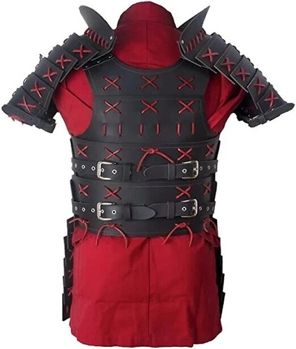 Medieval leather samurai - leather,