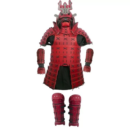 Halloween leather samurai - halloween, body