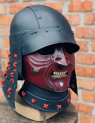 Medieval samurai armor - medieval, helmet