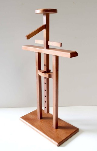 Wooden stand yoroi kabuto - stand,