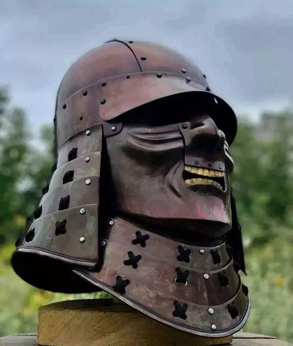 Samurai armor helmet medieval - samurai,