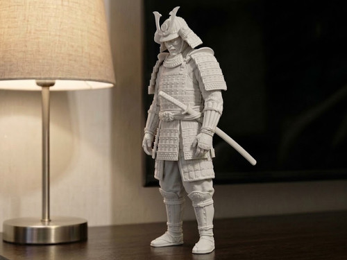 Samurai warrior statue - warrior,