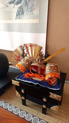 Samurai armor helmet - samurai,