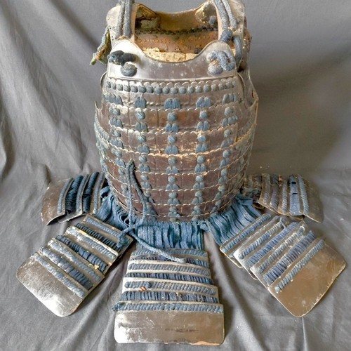 Antique japanese samurai armor - japanese,