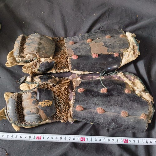 Antique japanese samurai armor - antique,