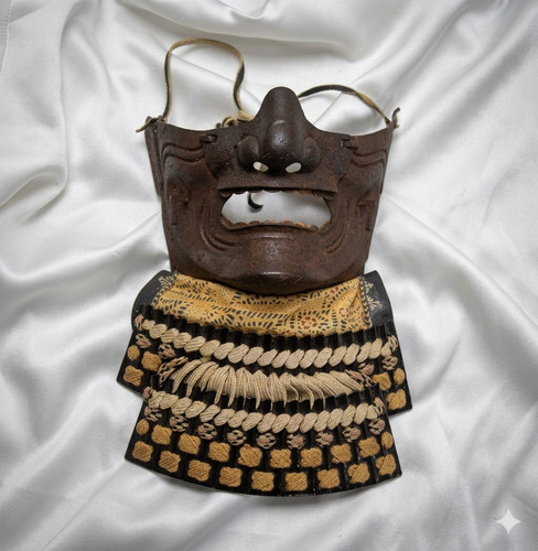 Antique japanese samurai armor - japanese,