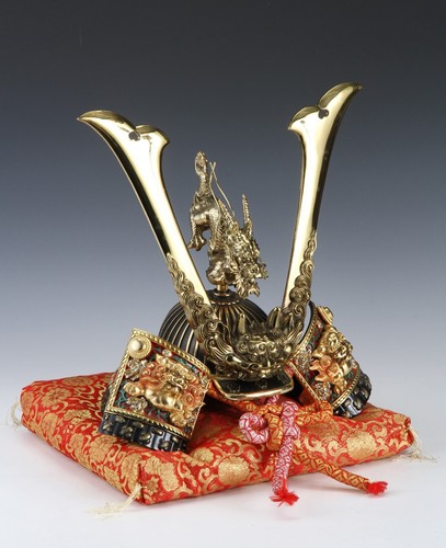 Vintage samurai kabuto - vintage,