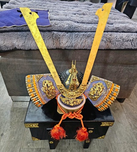 Japanese kabuto samurai helmet - samurai,