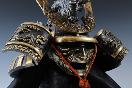 Vintage purple dragon kabuto - dragon,