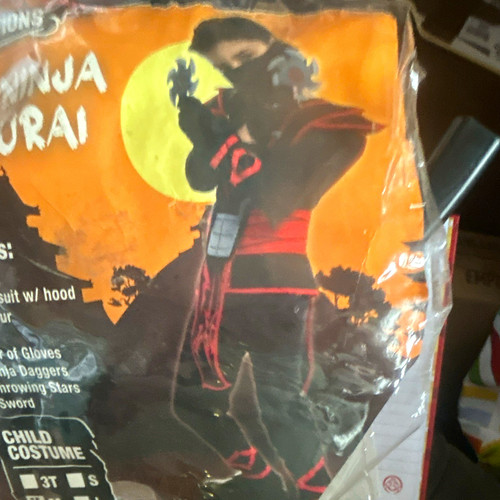 Child ninja samurai - child, costume