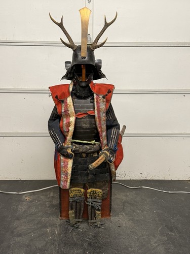 Antique samurai armor - samurai,