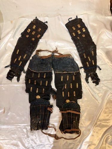 Samurai armor parts antique - samurai,