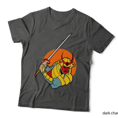 Samurai warrior sword red mask - samurai,