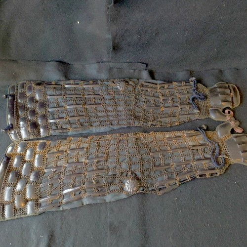Antique japanese samurai armor - antique,