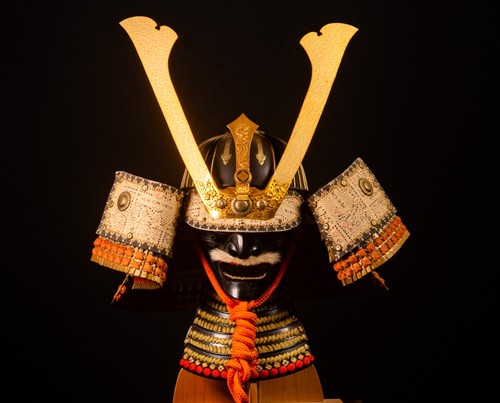Samurai helmet iron kabuto - samurai,