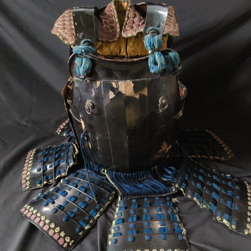 Antique japanese samurai - japanese, iron