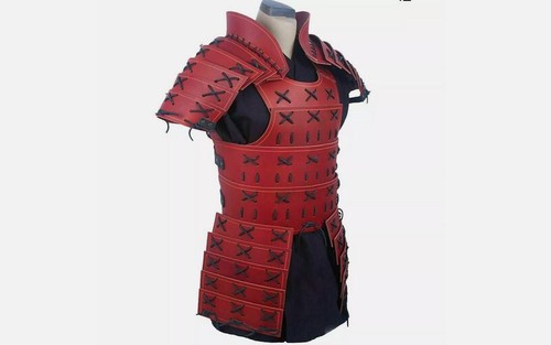 Samurai leather armor sca larp - samurai,